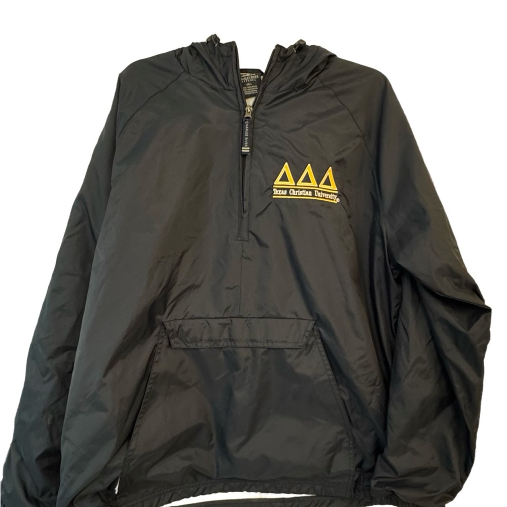 TCU Tri-Delta Navy Lined Adirondack Jacket